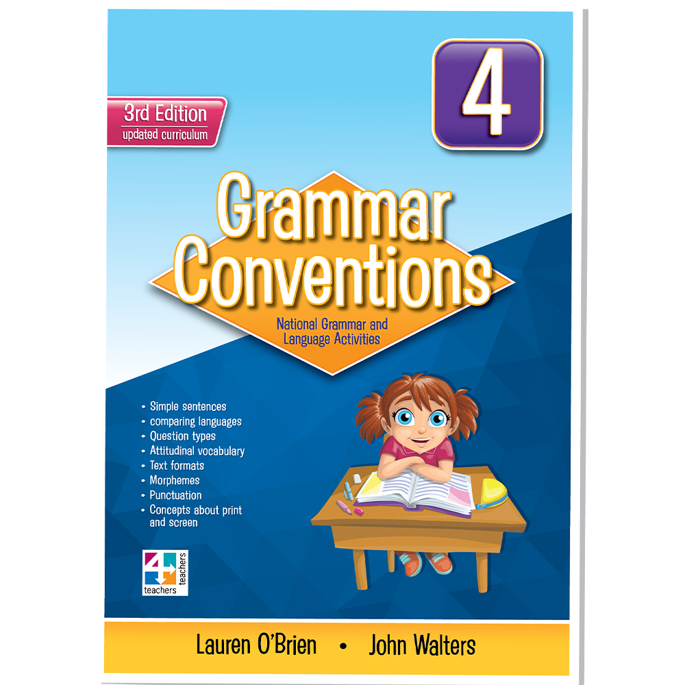 Grammar Conventions Book 4 4th Ed 2023