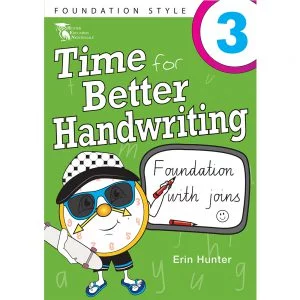 Time for better handwriting! Foundation with speed loops - Erin Hunter - Year 3