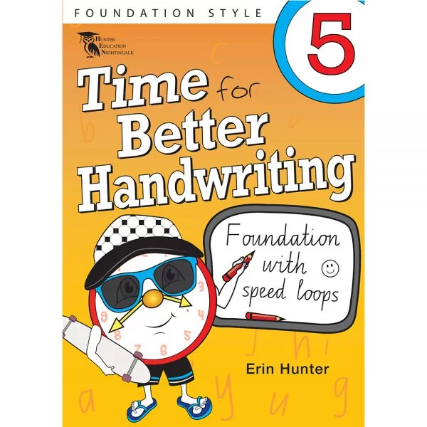 Time for better handwriting! Foundation with speed loops - Erin Hunter - Year 5