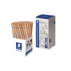 Staedtler Natural Jumbo Triangular Pencil HB - Cup of 72