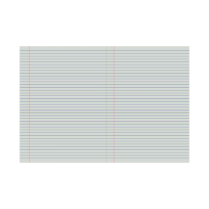 Writer Premium Project Book 96pg plain/14mm Dotted Thirds + red margin - Cake