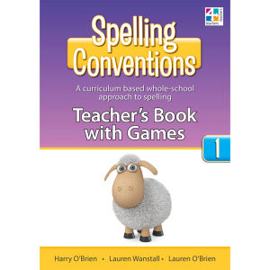 Spelling Conventions Teachers' Book with Games Book 1