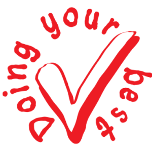 Merit Stamp - Doing Your Best - Tick