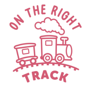 Merit Stamp - On The Right Track
