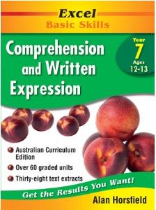 Excel Basic Skills - Comprehension and Written Expression Year 7