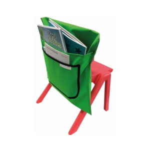 Writer Nylon Chair Bags, 2 Pockets, 455mm Wide - Green