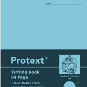 Protext 64pg Writing Book 24mm dotted thirds + margin - Ape