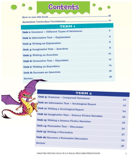 Targeting Writing Skills 6.1