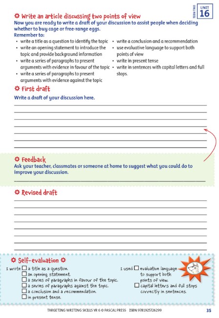 Targeting Writing Skills 6.15