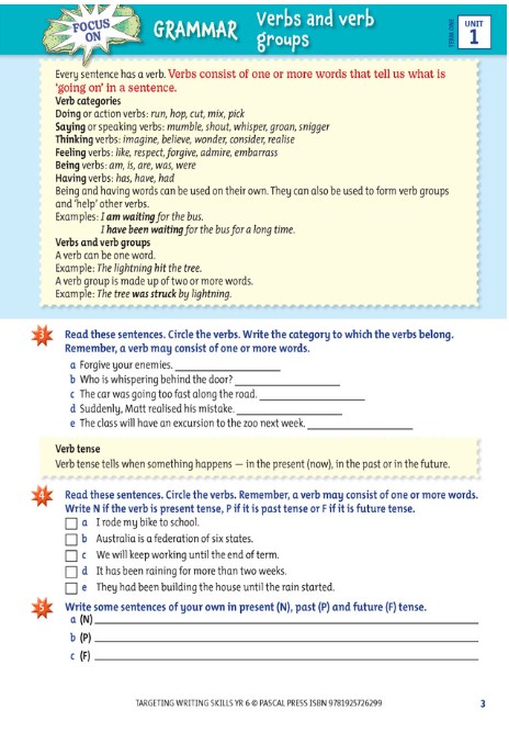 Targeting Writing Skills 6.5