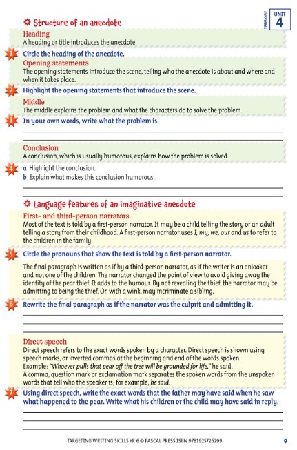Targeting Writing Skills 6.7