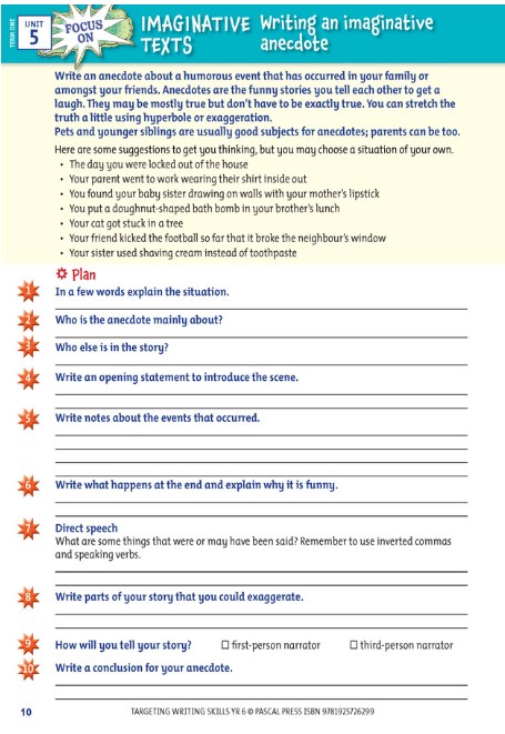 Targeting Writing Skills 6.8