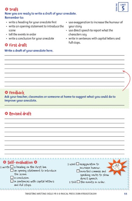 Targeting Writing Skills 6.9