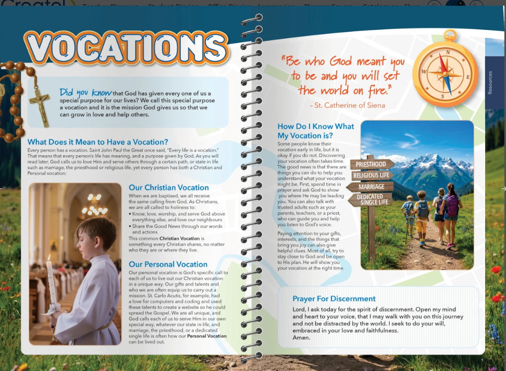 My Faith Diary Student Edition 2027 *Pre-Order* - Image 3