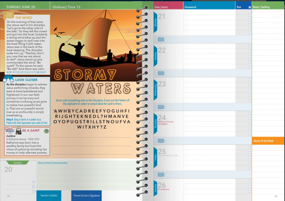 My Faith Diary Student Edition 2027 *Pre-Order* - Image 2