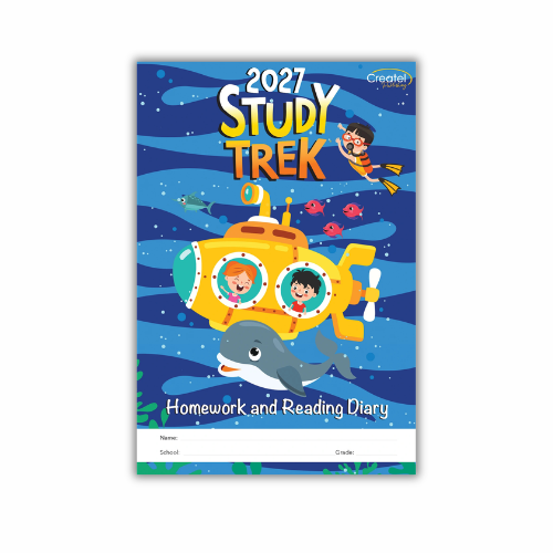 StudyTrek Student Diary 2027 - Reading & Homework Diary