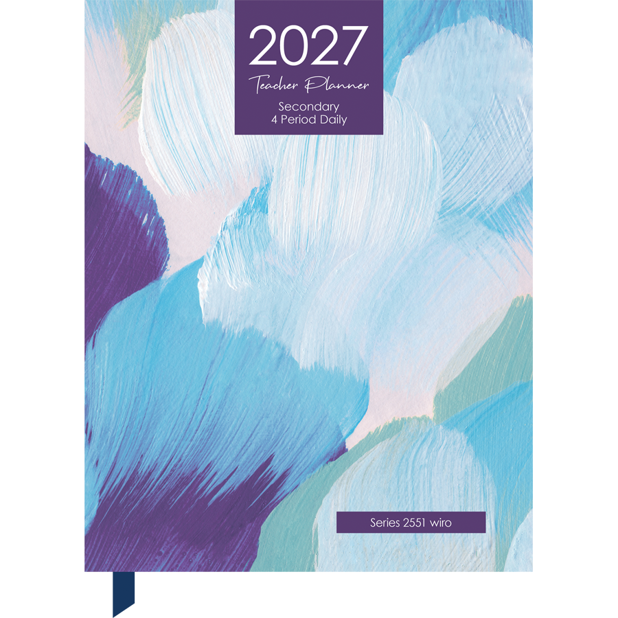 Createl Secondary 4 Period Daily Planner Wiro Bound 2027 *Pre-Order*