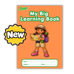 My Big Learning Book - 64pg 8mm Ruled Super-Sized Exercise Book